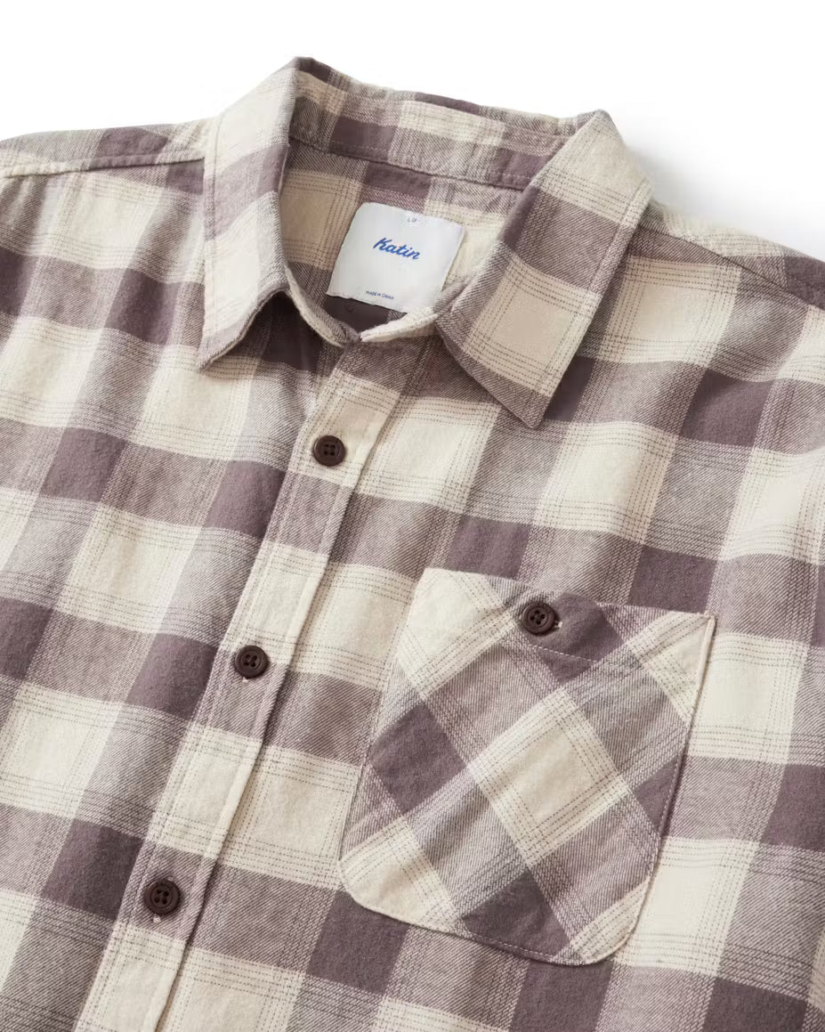 Derek Flannel | Plum