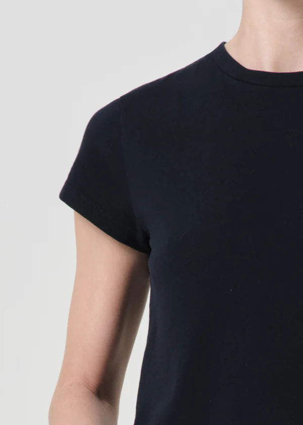 Adine Shrunken Tee | Storm