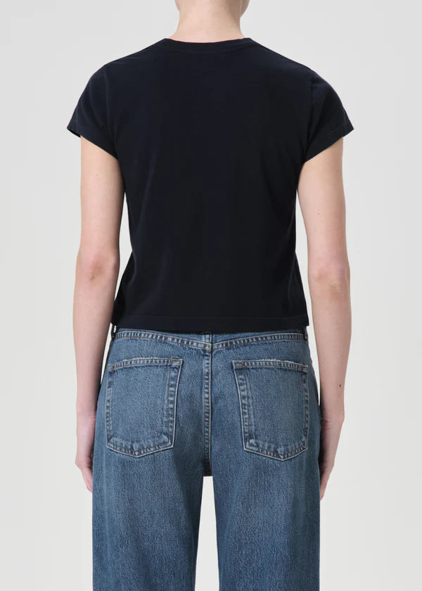Adine Shrunken Tee | Storm