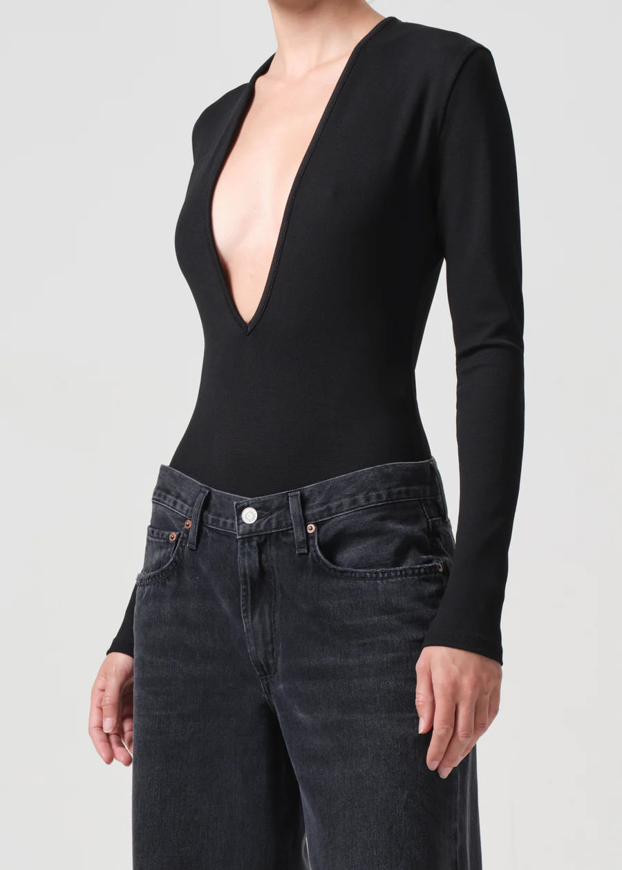 Zena Bodysuit| Black