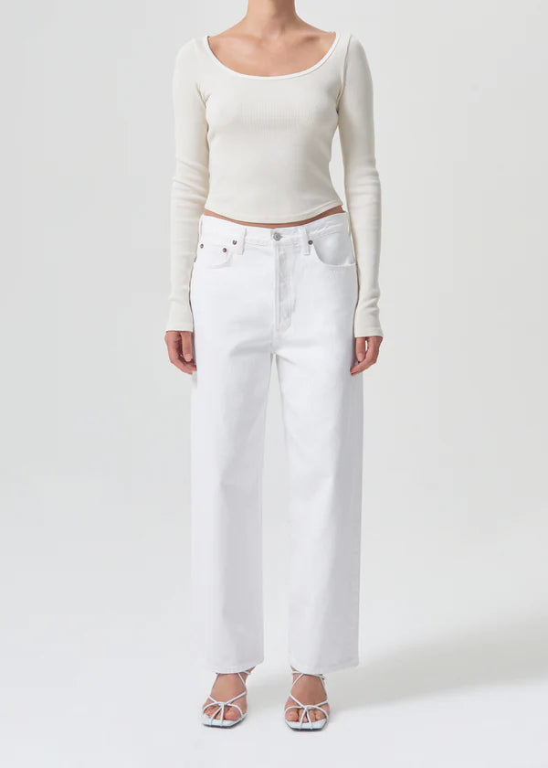 Low Slung Baggy28" | Milkshake