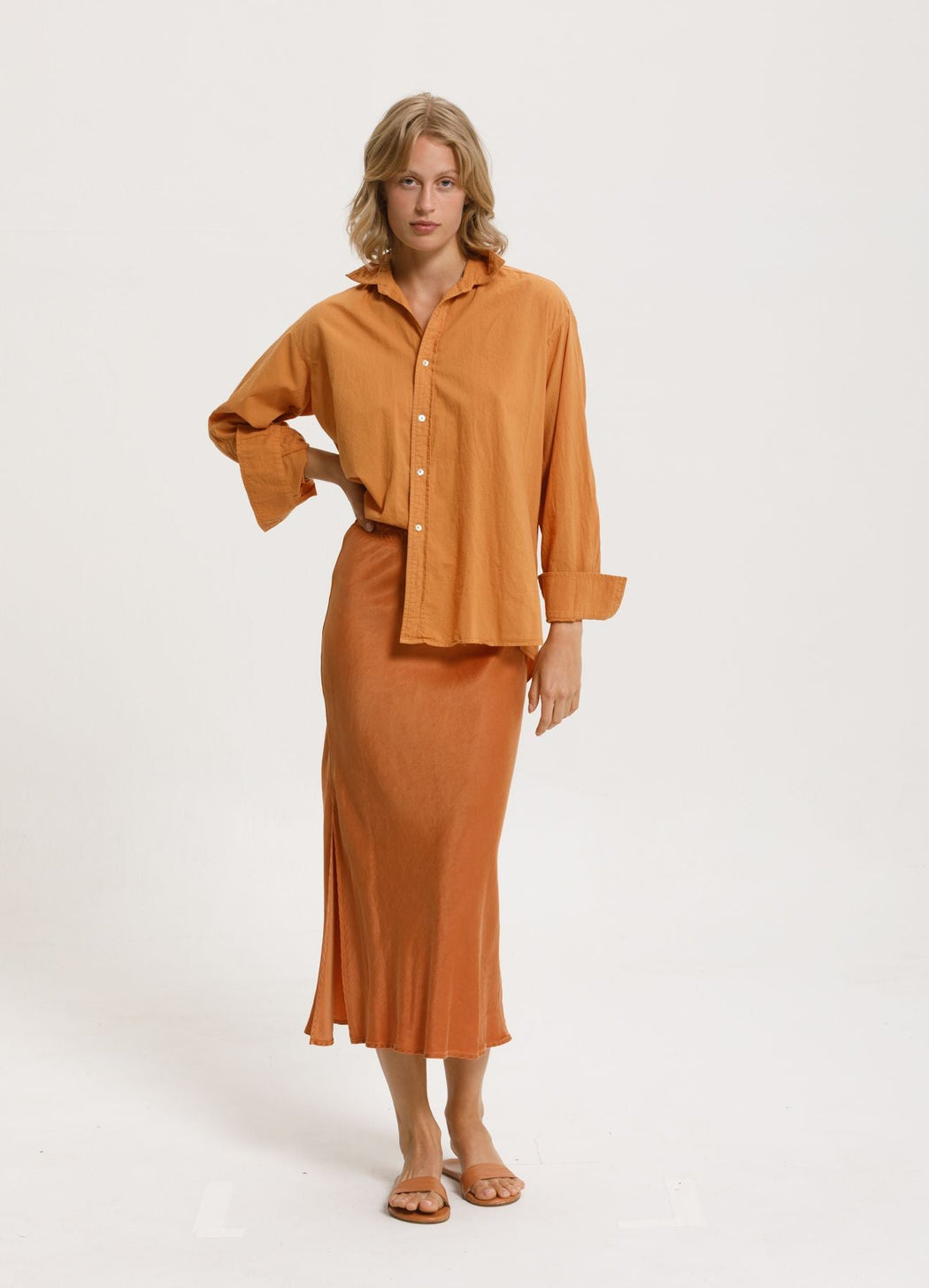 Collard Boy Shirt | Copper