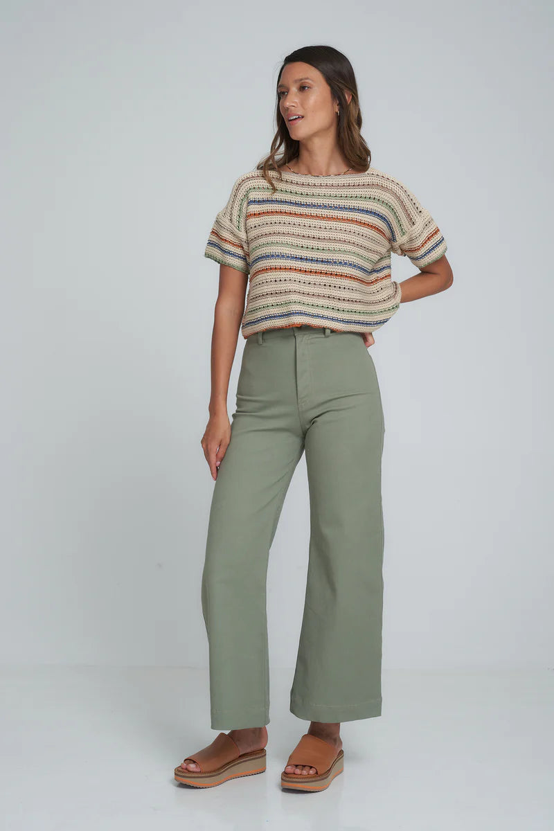 Daylesford Pant l Moss Green