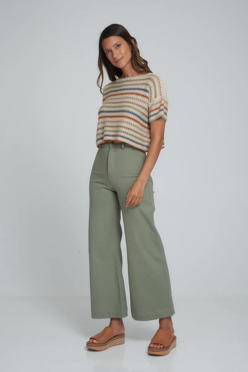Daylesford Pant l Moss Green