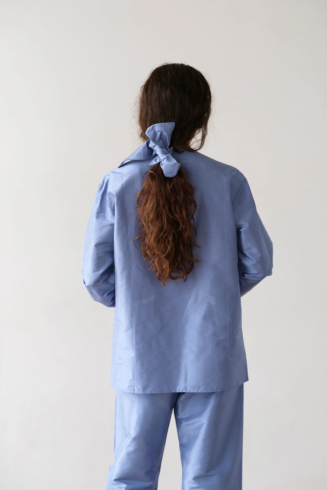 The Taffeta Bow | Cornflower