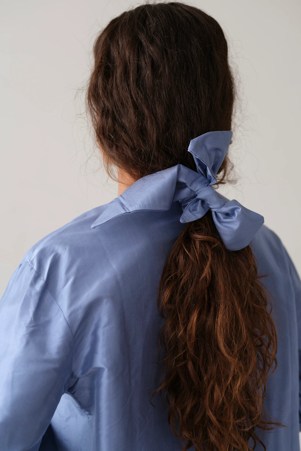The Taffeta Bow | Cornflower