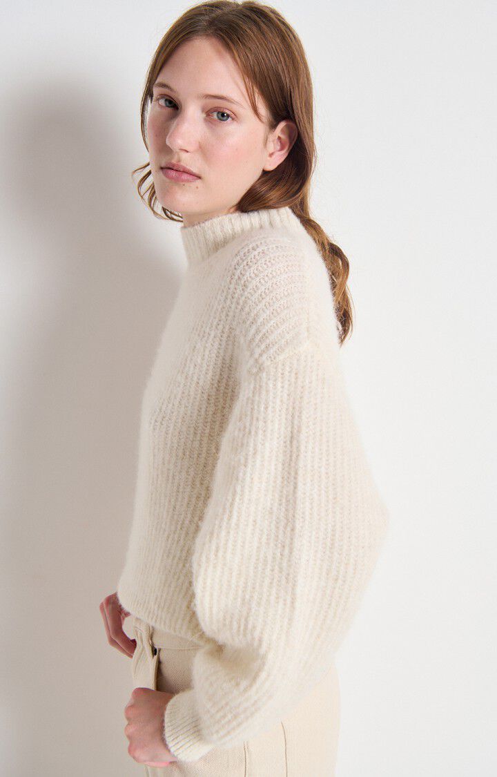 Womens Jumper East | Melange Pearl