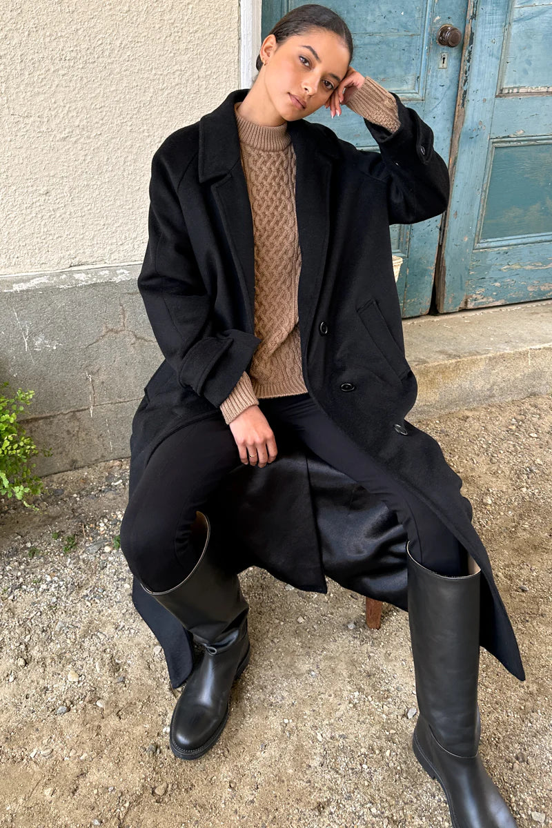Fisherman Sweater | Camel