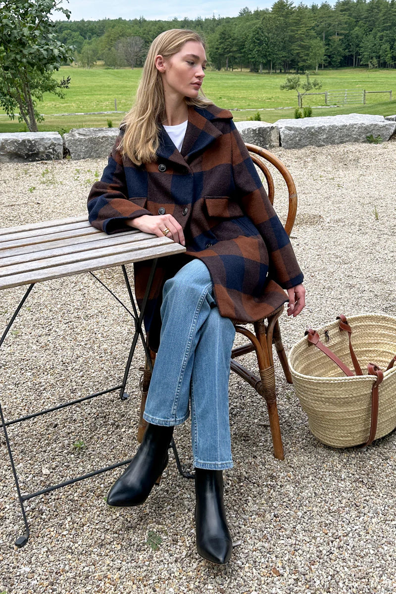 Thomas Coat | Plaid Wool