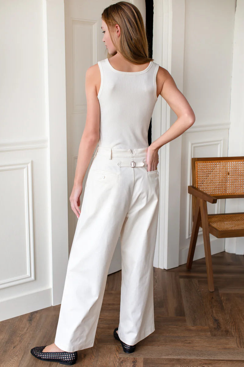 Atelier Crop Chino | Natural