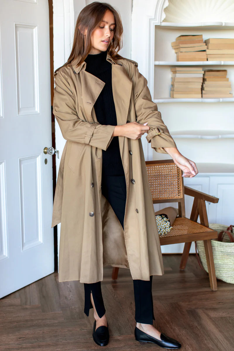 Layering Trench Coat | Camel