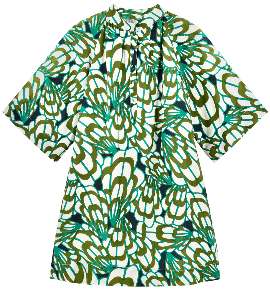 Faro Dress | Moss Shell