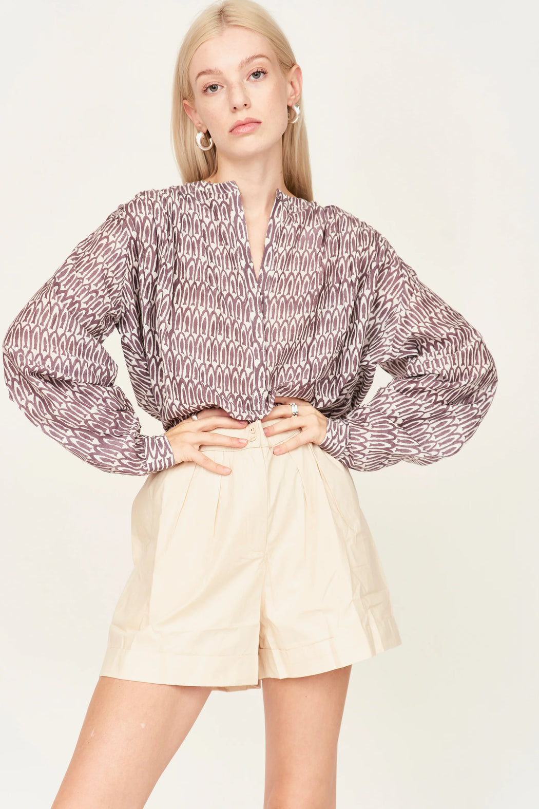 Florence Blouse | Grappa Minnow