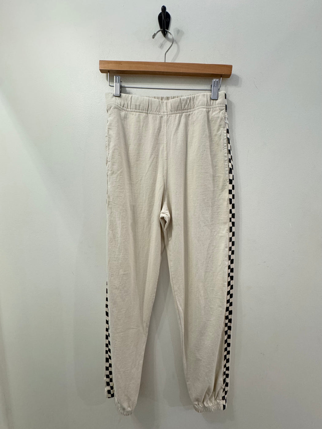 Slater Pant | Exclusive Creme Checkerboard