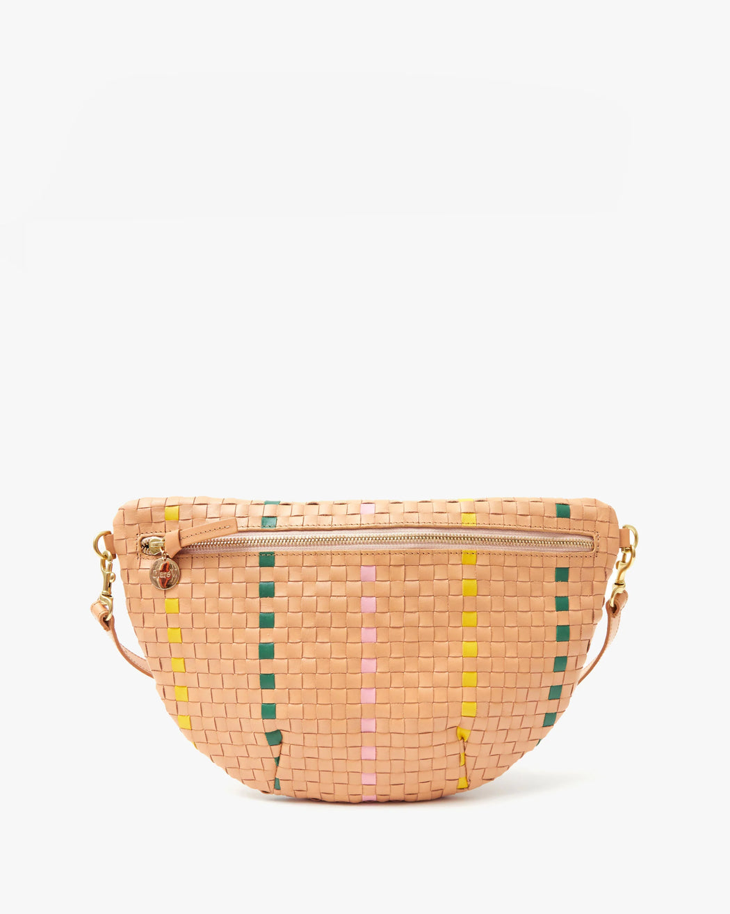 Grande Fanny | Bisque Woven Checker w/Stripe