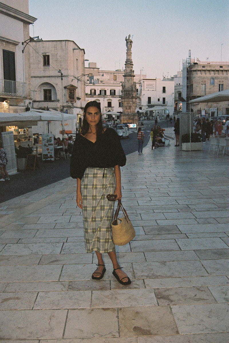 Hana Skirt | Stratford Check