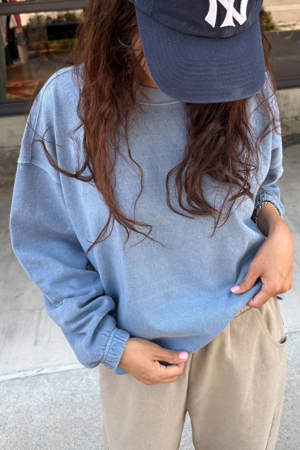 Naturelle Tee | Cornflower