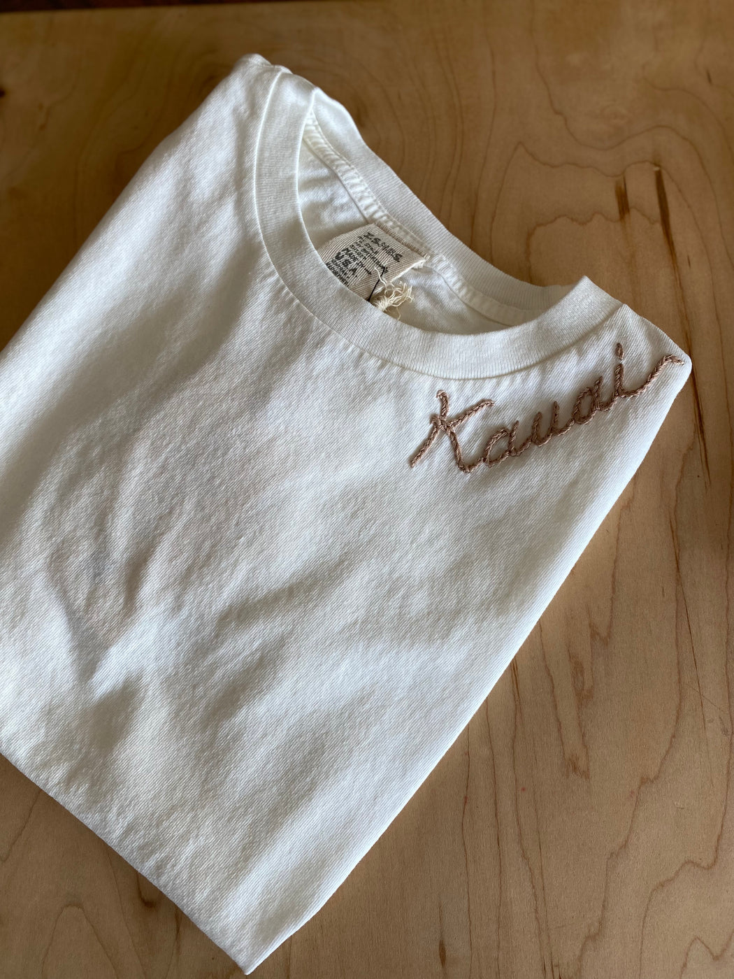 Kauai Embroidered Tee