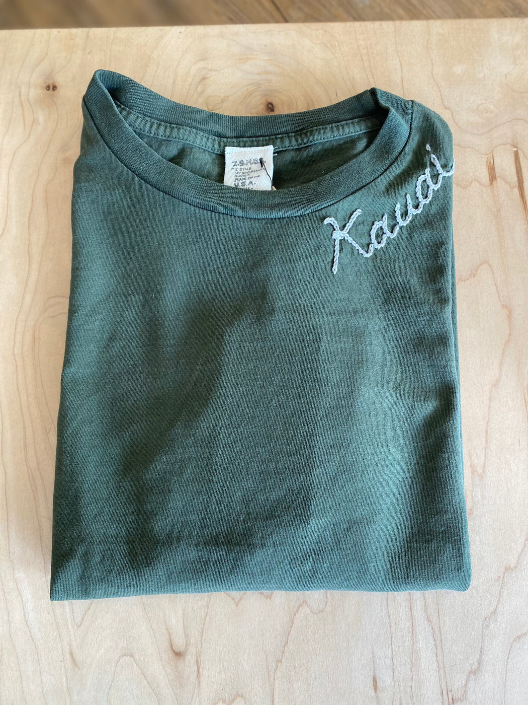 Kauai Embroidered Tee