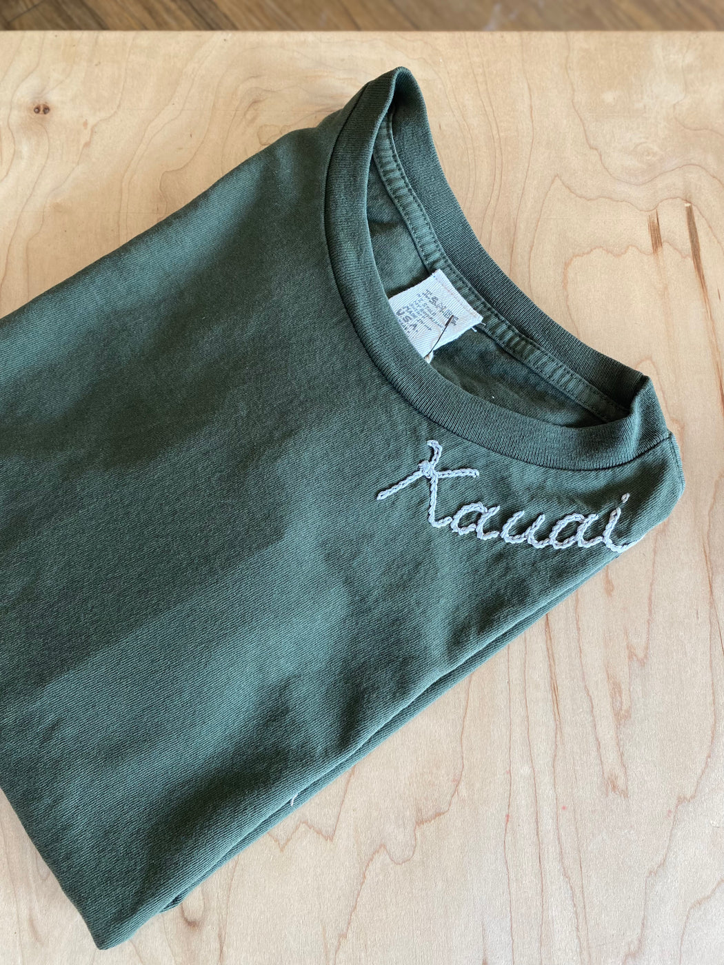 Kauai Embroidered Tee