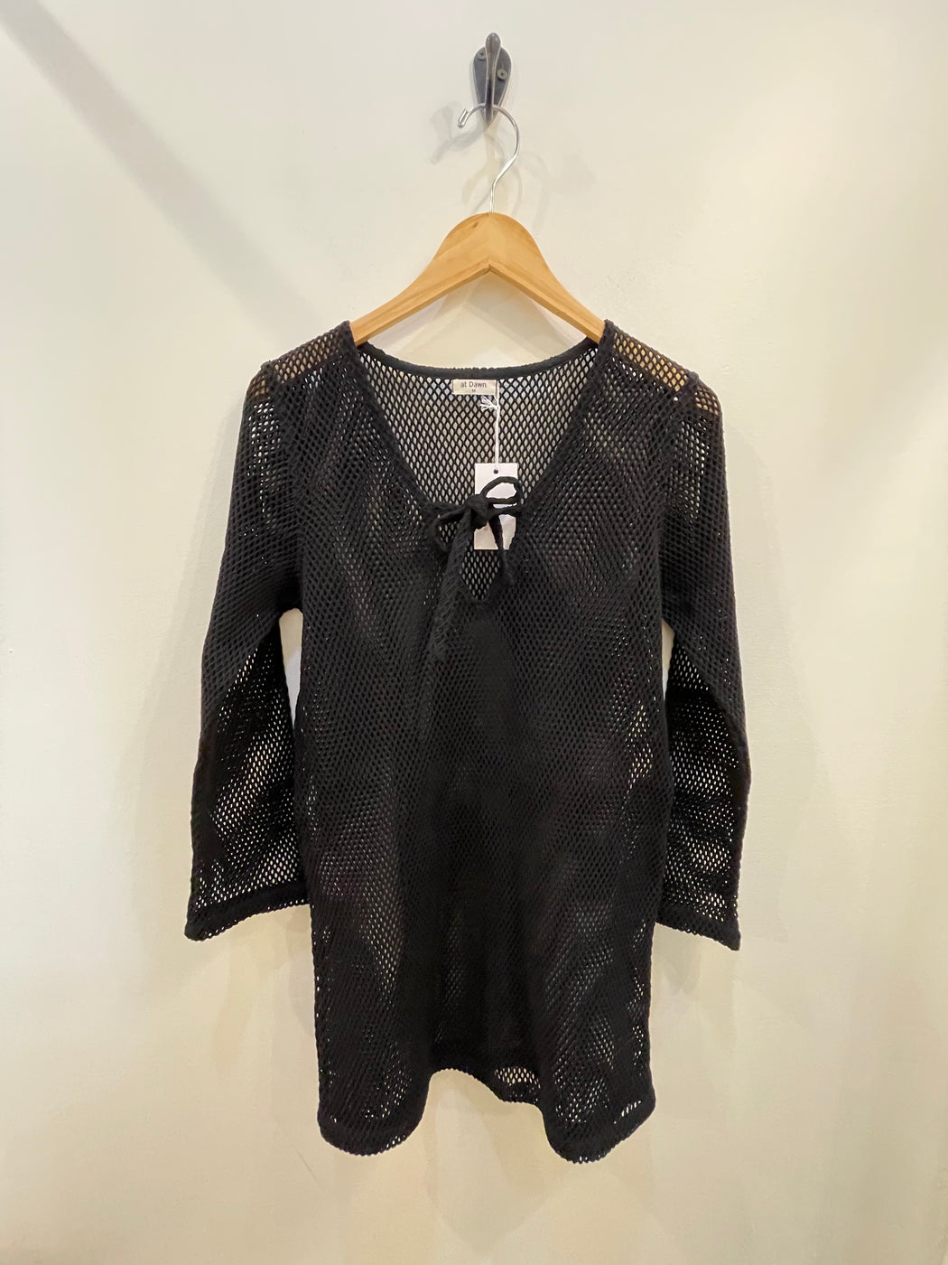 Mesh Short Cover-Up | Black Oyster