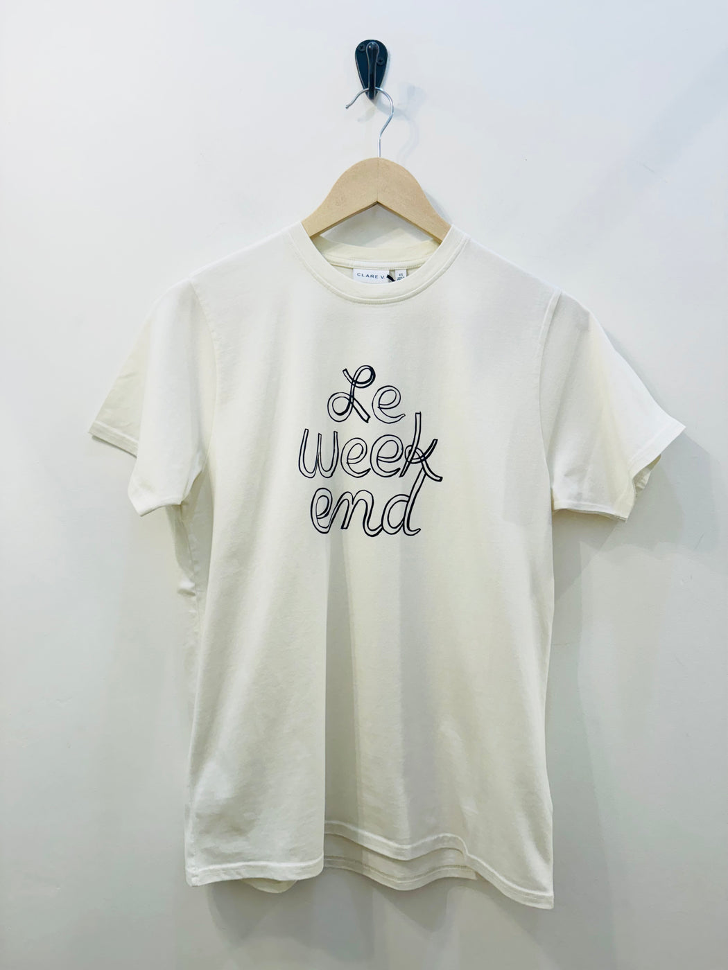 Original Tee Le Weekend in Cream