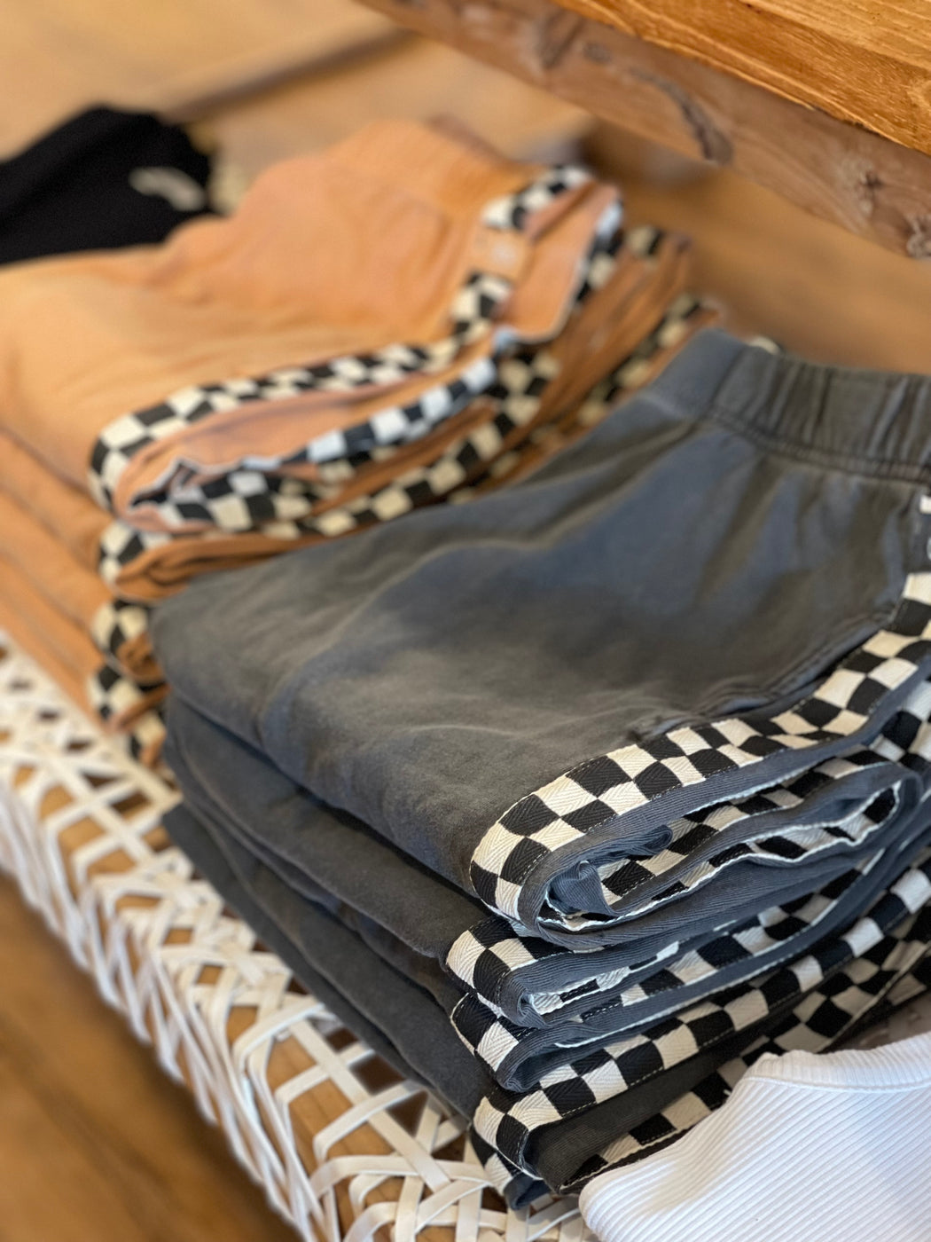 Slater Pant | Checkerboard Saddle
