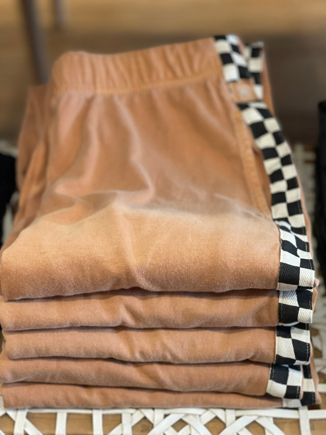 Slater Pant | Checkerboard Saddle
