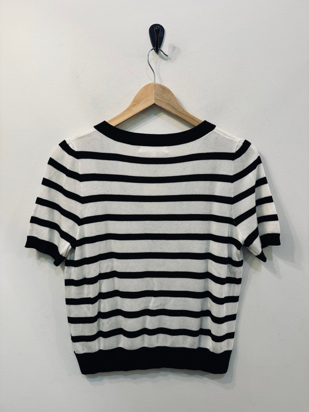 Luxe Emerson Knit Top | Mariner Stripe Tencel + Cashmere