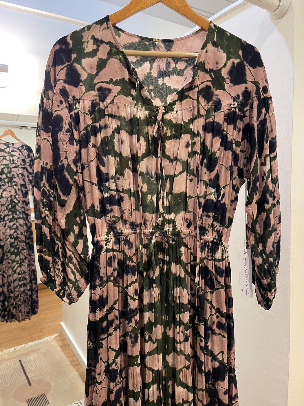 Jianna Dress | Boa Wash Forest