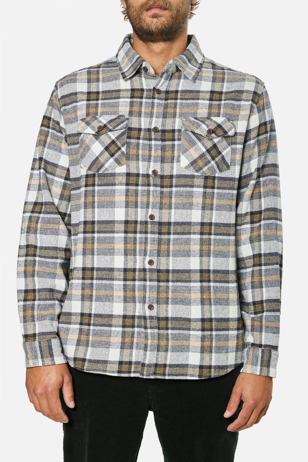 Vincent Flannel | Vintage White