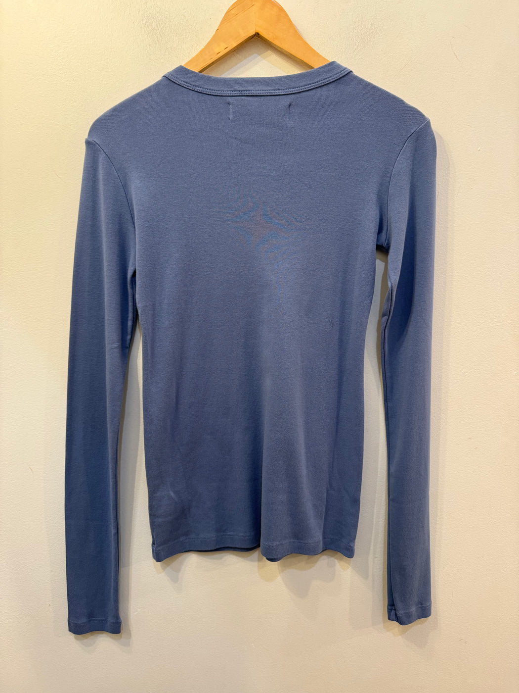 Longsleeve Crew Tee | Sapphire