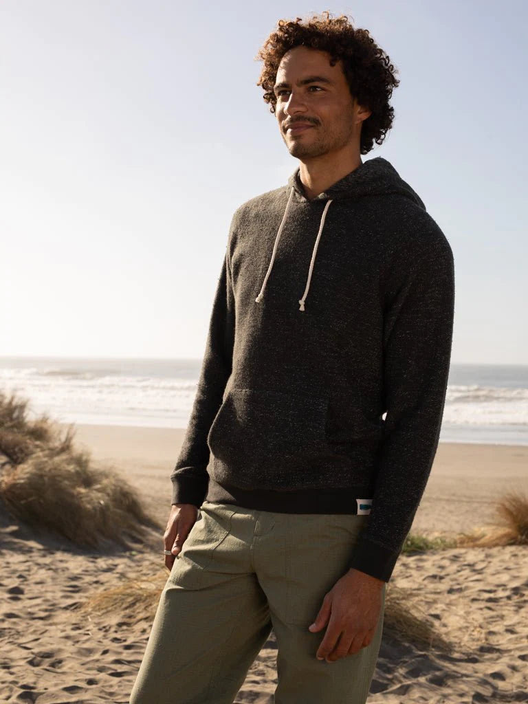 Whale Patch Pullover I Faded Black