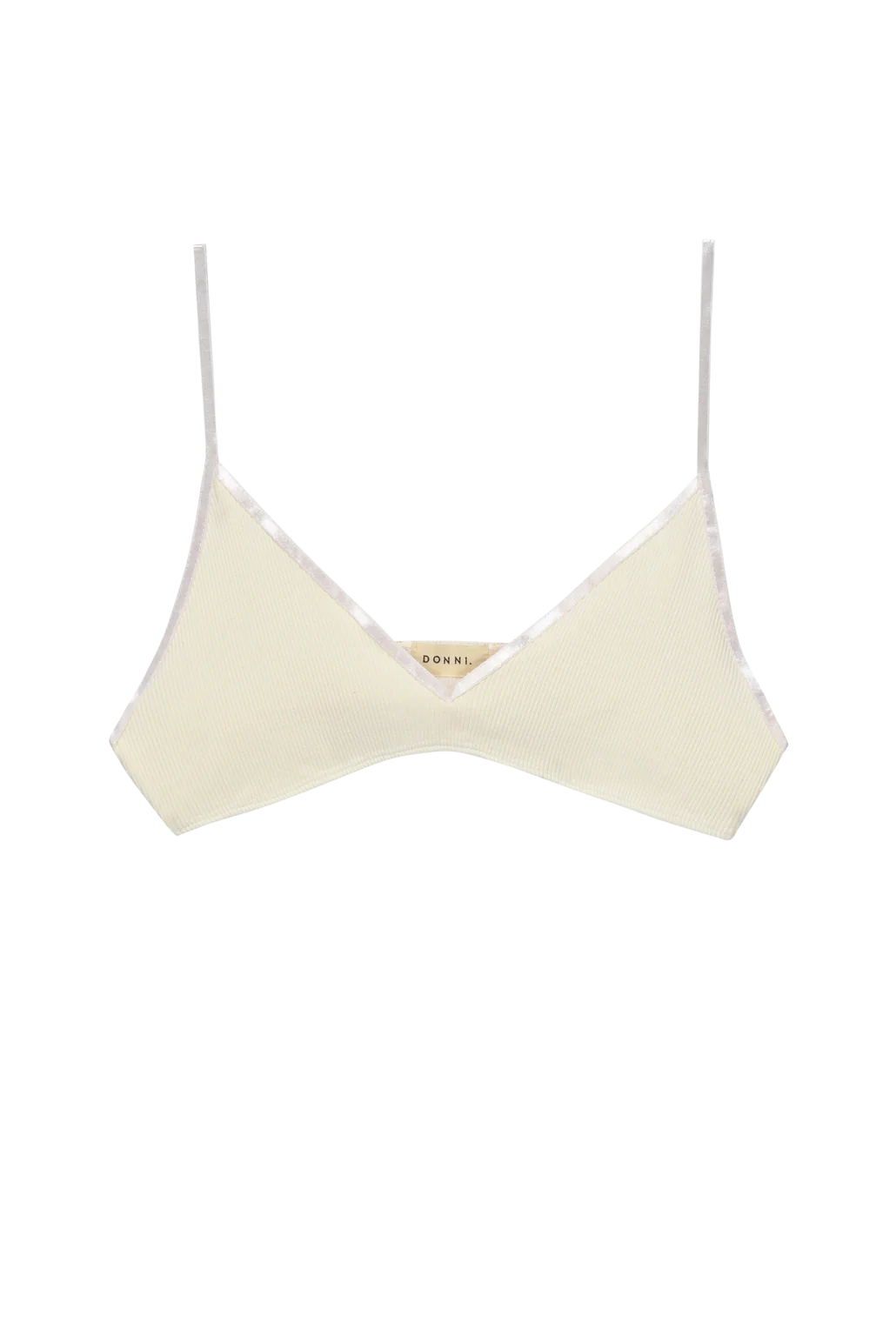 Rib Bralette l Cream