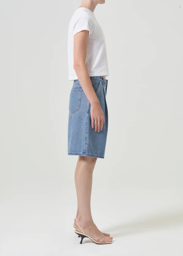 Adine Shrunken Tee | White
