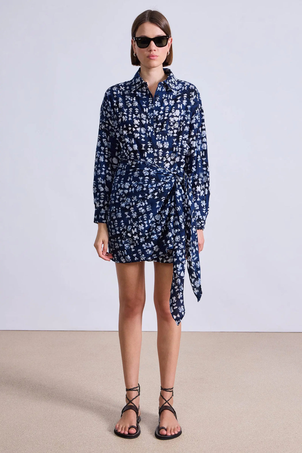Alessandra Mini | Batik Geo Indigo