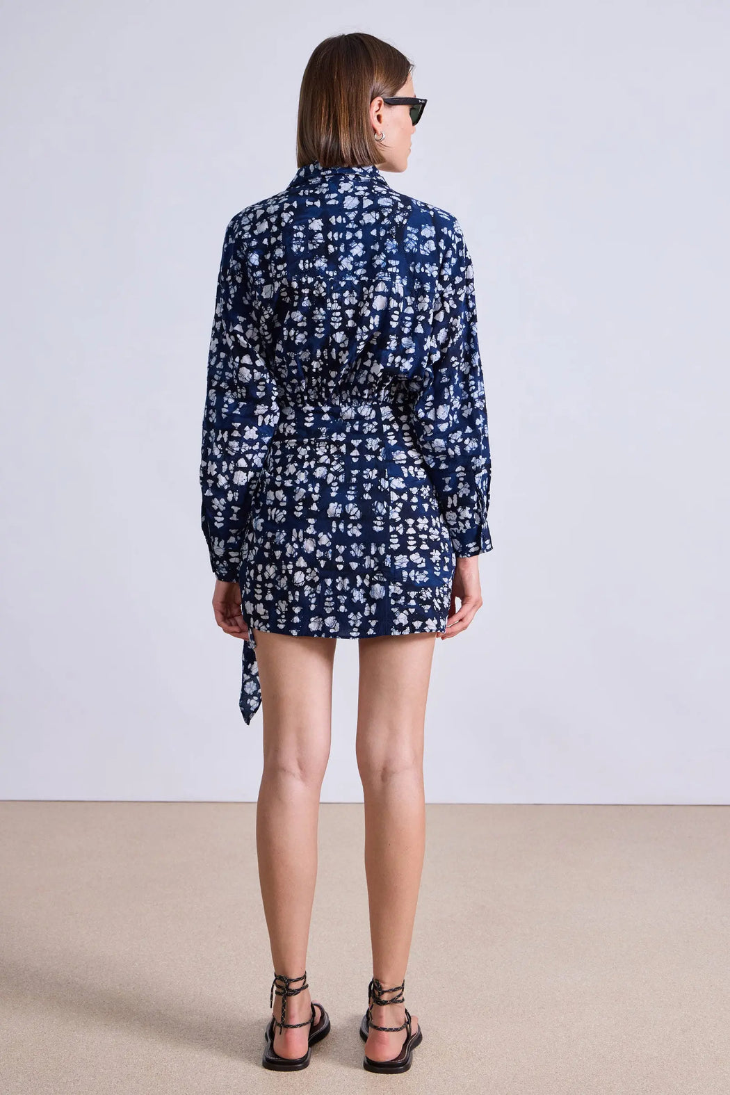 Alessandra Mini | Batik Geo Indigo