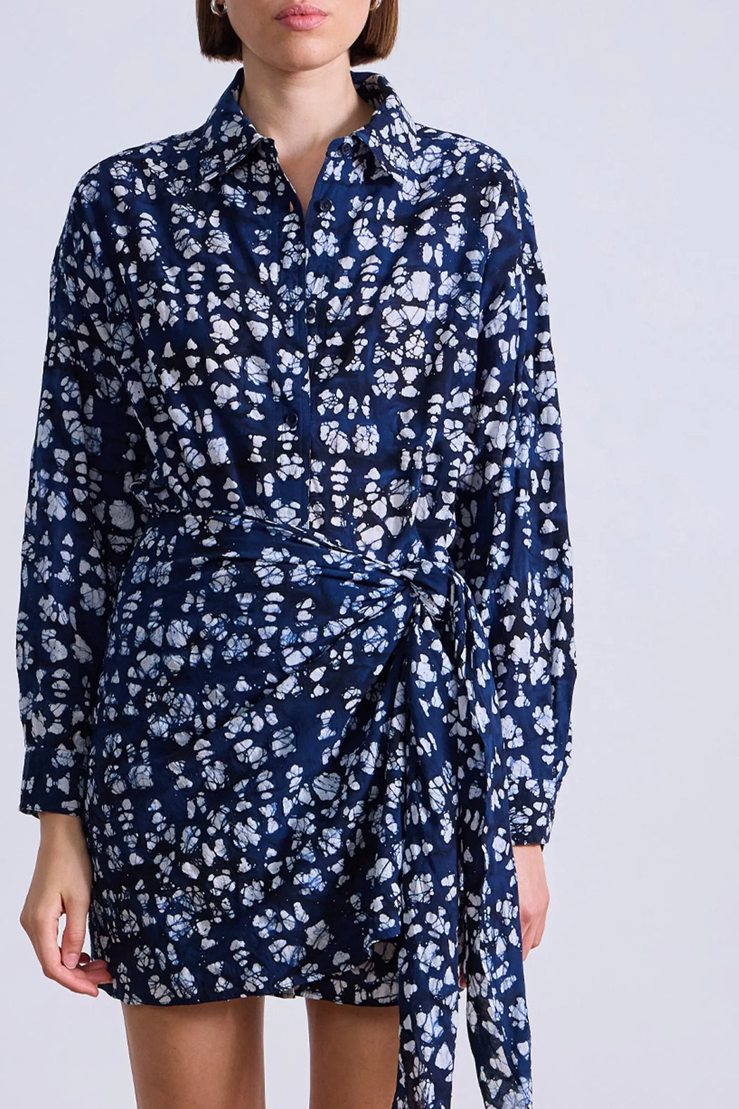 Alessandra Mini | Batik Geo Indigo