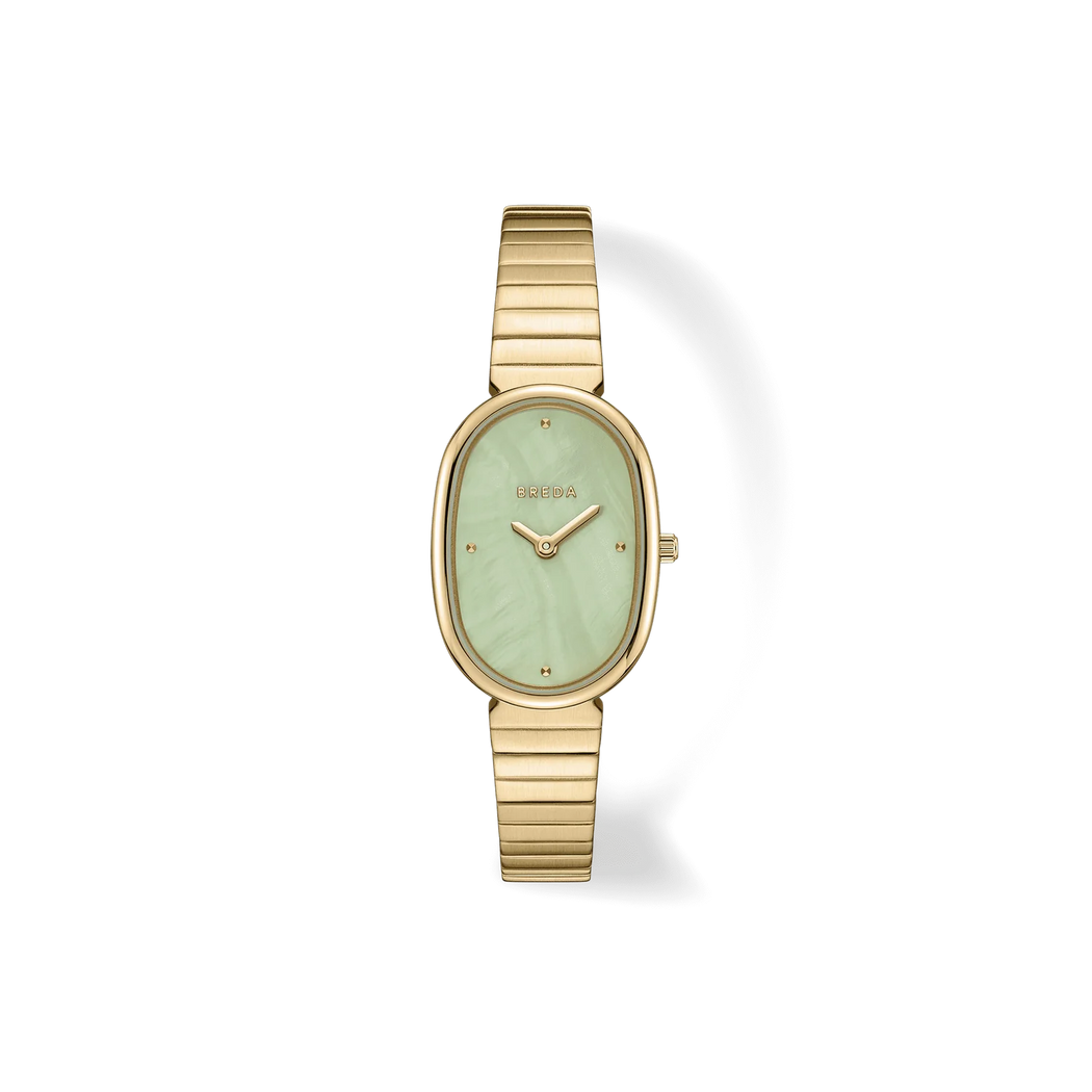 Jane Watch | Gold/Sage