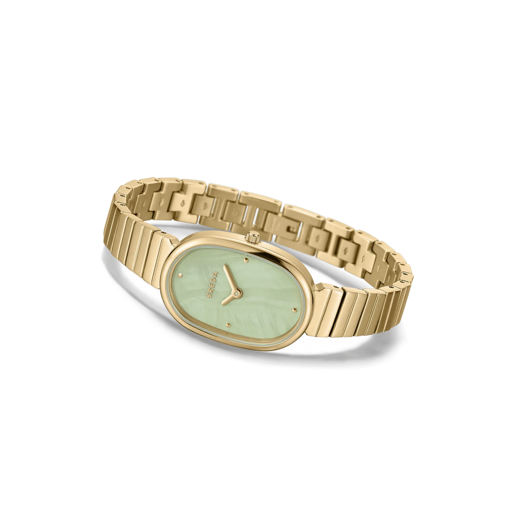 Jane Watch | Gold/Sage