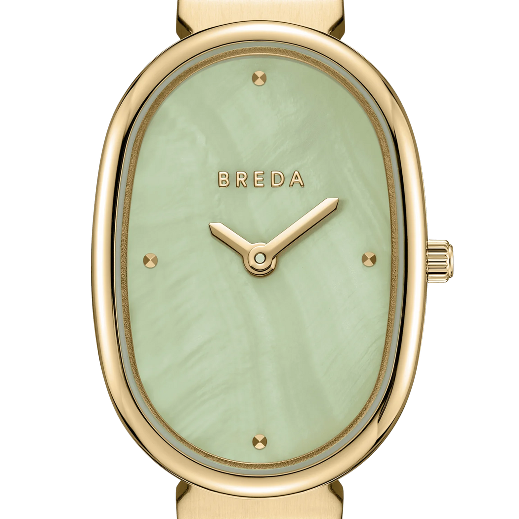 Jane Watch | Gold/Sage
