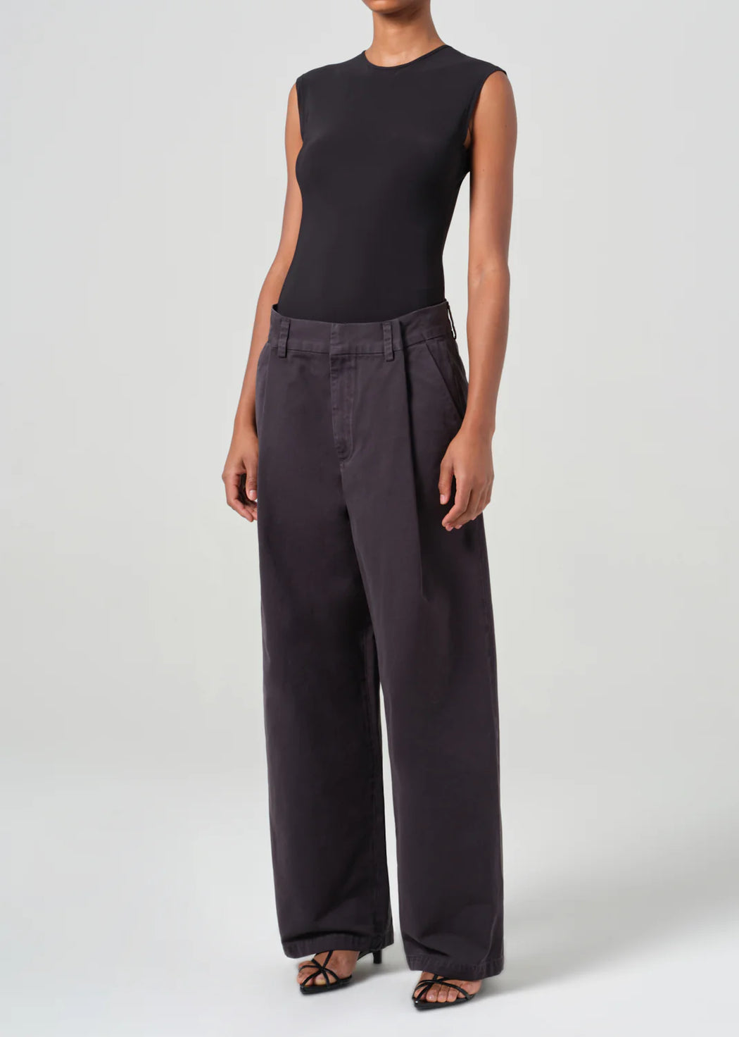 Aura Sleeveless Bodysuit | Black