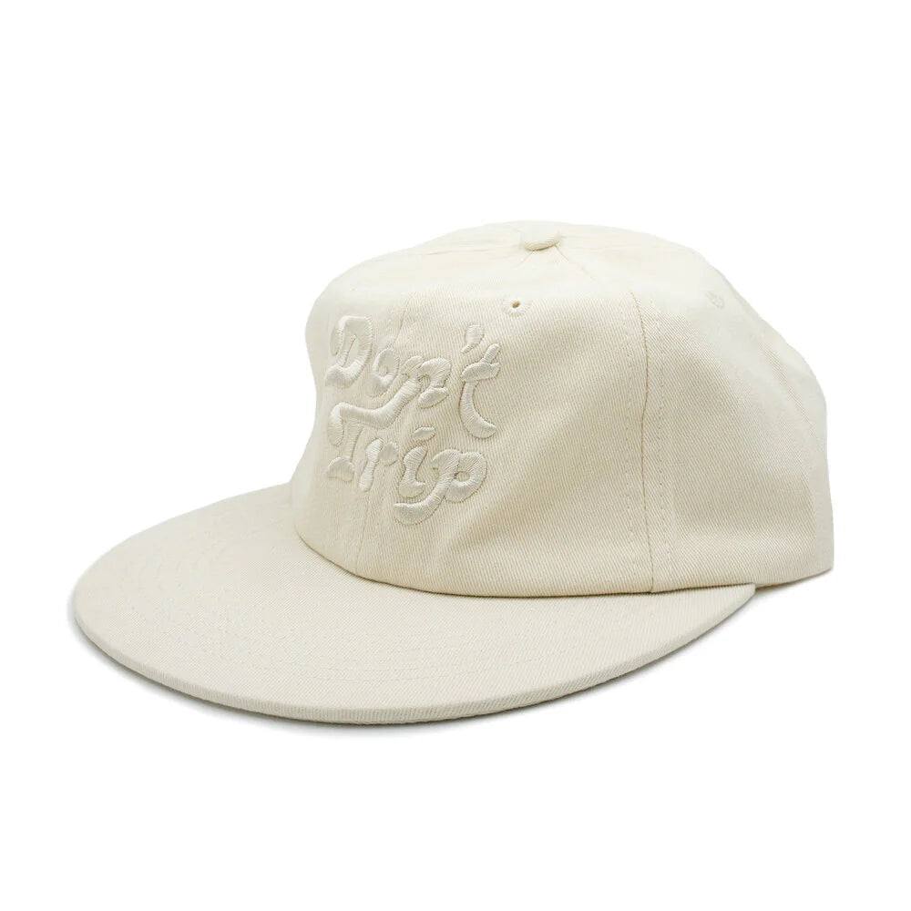 Don’t Trip Strapback Hat | Bone