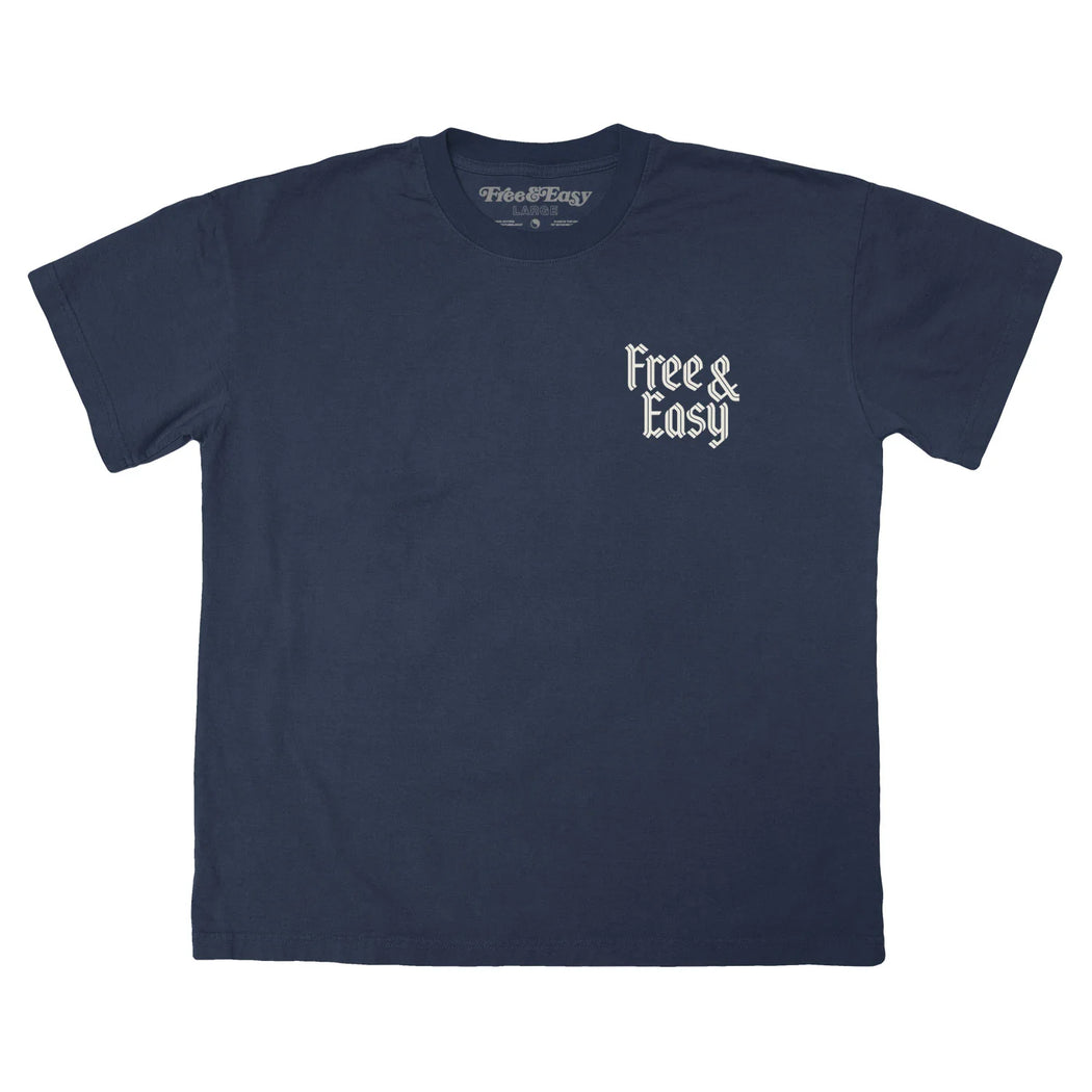 Main Street Premium Tee | Navy