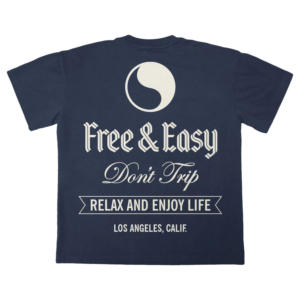 Main Street Premium Tee | Navy