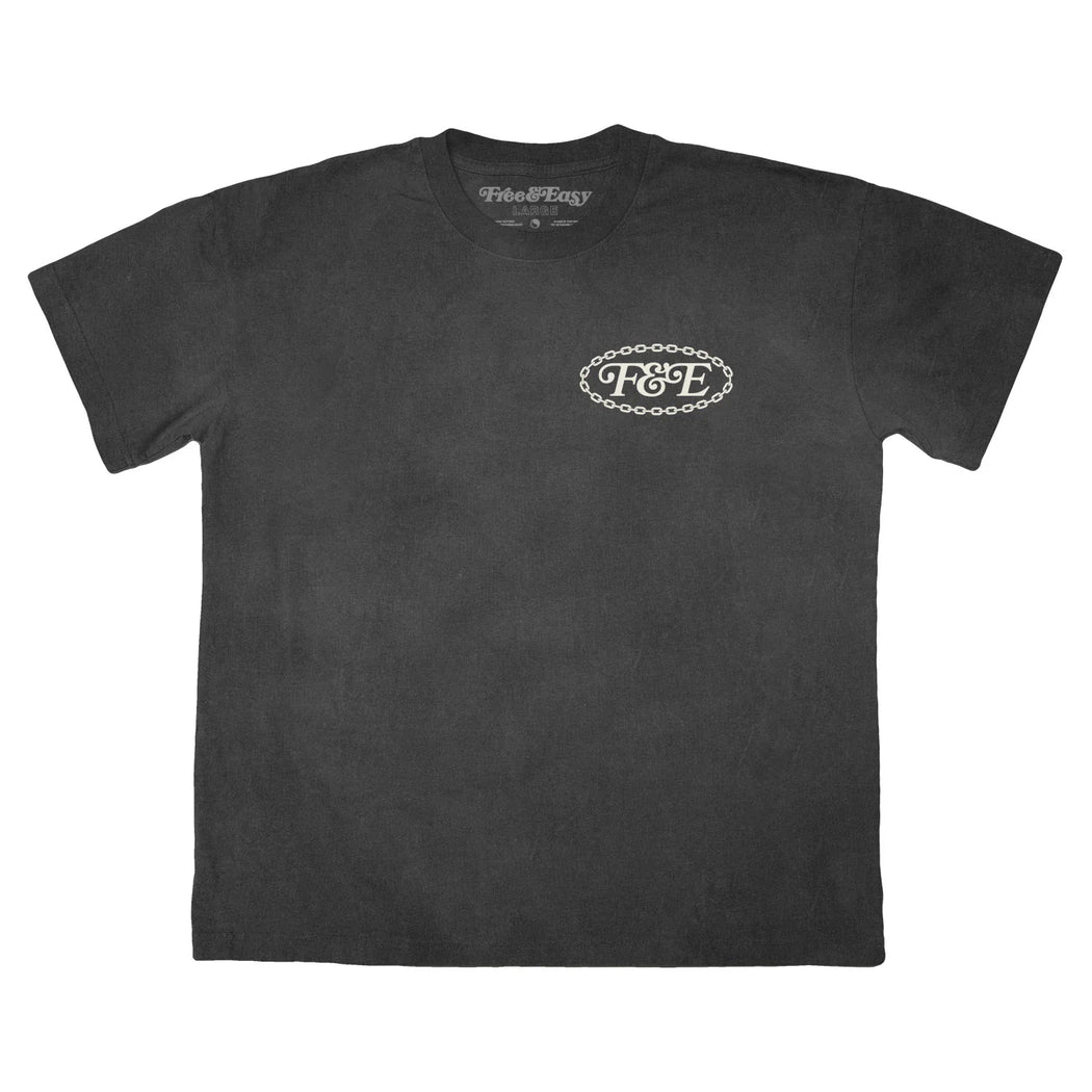 Chain Premium Tee | Navy