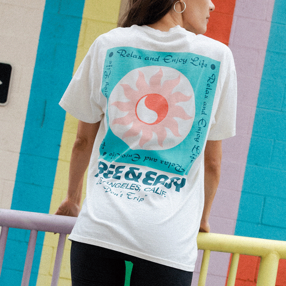 Blissed Out Tee | Vanilla
