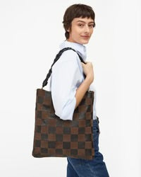 Caryall Clutch | Black / Chocolate