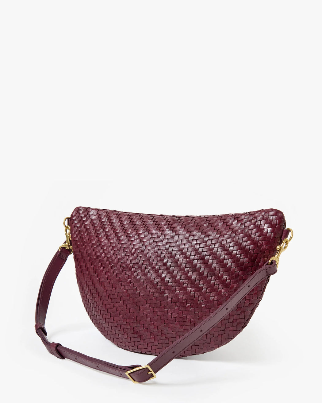 Grande Fanny | Cassis Woven Zig-Zag