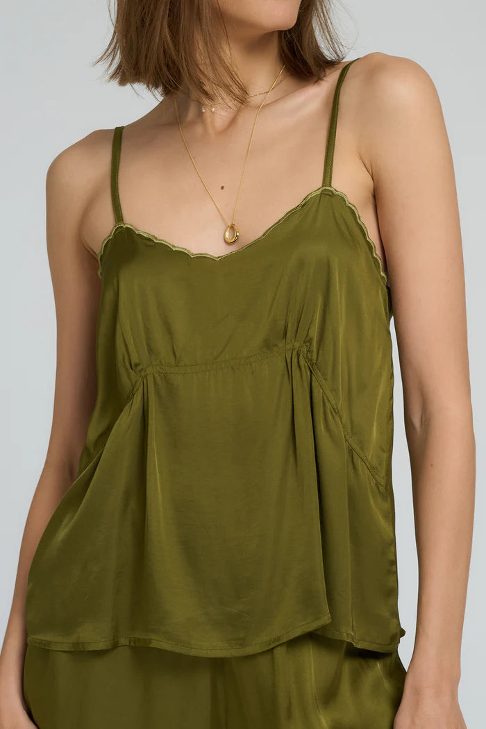 Moonflower Top | Olive